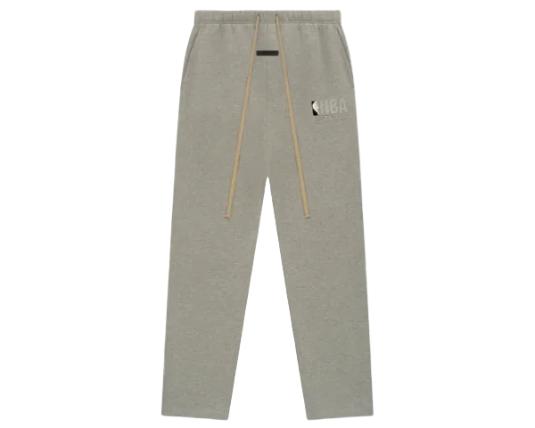 FEAR OF GOD ESSENTIALS X NBA RELAXED SWEATPANTS WARM HEATHER