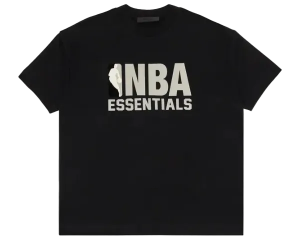 FEAR OF GOD ESSENTIALS X NBA TEE BLACK