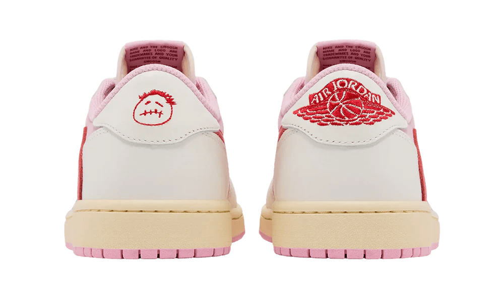 Air Jordan 1 Retro Low OG SP Travis Scott Sail Tropical Pink (IQ7604-101) - Rdrop