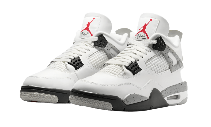 AIR JORDAN 4 RETRO WHITE CEMENT 2025 (FV5029 - 100) - Rdrop