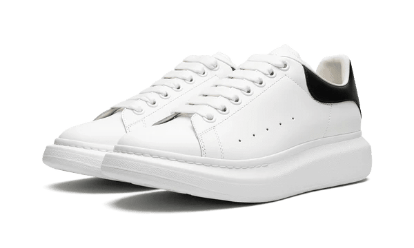 ALEXANDER MCQUEEN OVERSIZED SNEAKERS WHITE BLACK () - Rdrop