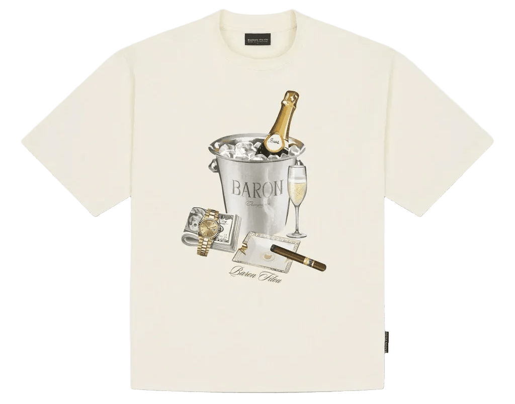 BARON FILOU BEACH BILL T - SHIRT OFF - WHITE SS26 () - Rdrop