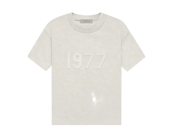 FEAR OF GOD ESSENTIALS 1977 TEE LIGHTOATMEAL () - Rdrop