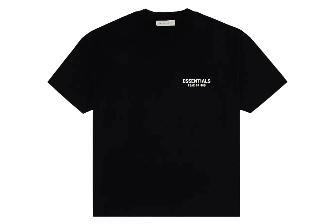 FEAR OF GOD ESSENTIALS CLASSIC SHORT SLEEVE TEE JET BLACK () - Rdrop