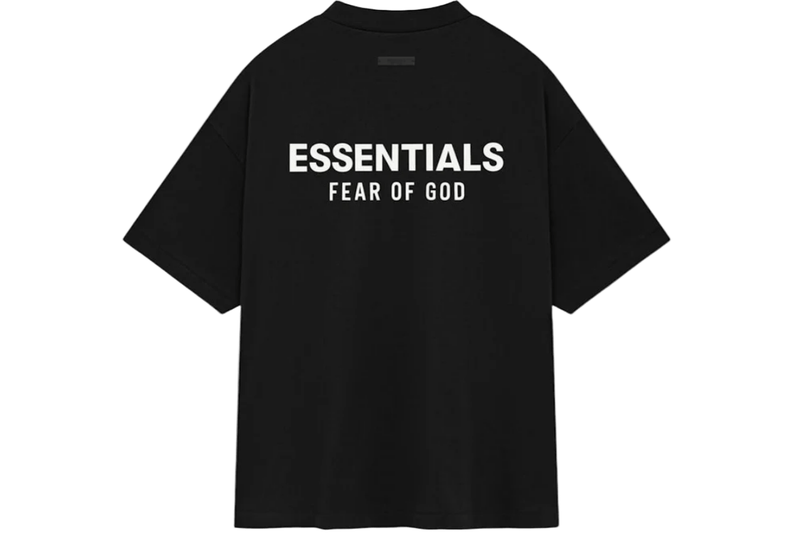 FEAR OF GOD ESSENTIALS CLASSIC SHORT SLEEVE TEE JET BLACK () - Rdrop