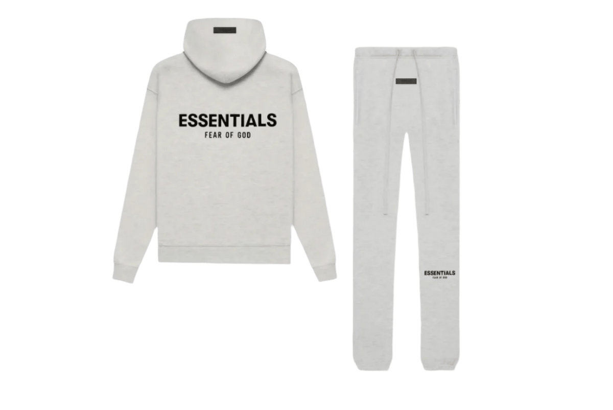 FOG Essentials Fear of God Essentials Hoodie SS22 Light Oatmeal FOG Essentials Fear of God Essentials Hoodie SS22 Light Oatmeal