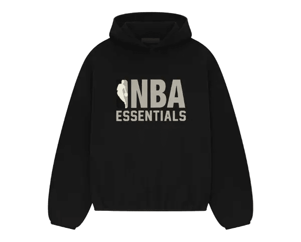 FEAR OF GOD ESSENTIALS X NBA HOODIE BLACK () - Rdrop