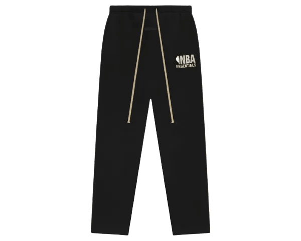 FEAR OF GOD ESSENTIALS X NBA RELAXED SWEATPANTS BLACK () - Rdrop