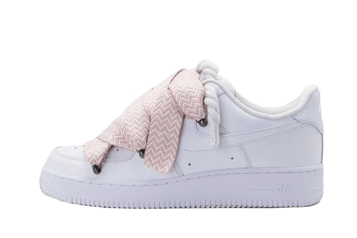 NIKE AIR FORCE 1 LOW ‘07 WHITE / LANVIN PINK ROPE () - Rdrop