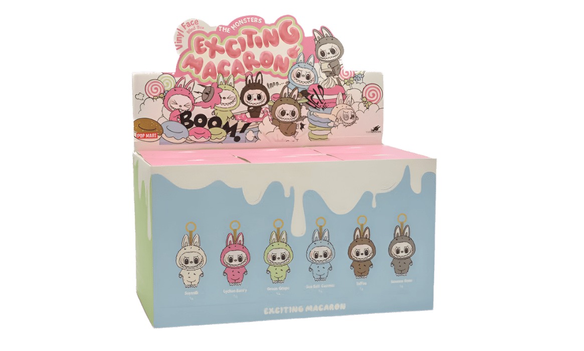 POP MART LABUBU THE MONSTERS TASTY MACARONS VINYL FACE BLIND BOX () - Rdrop