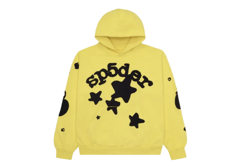 SP5DER BELUGA HOODIE GOLD () - Rdrop