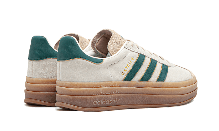 ADIDAS GAZELLE BOLD MAGIC BEIGE COLLEGIATE GREEN (ID7056) - Rdrop