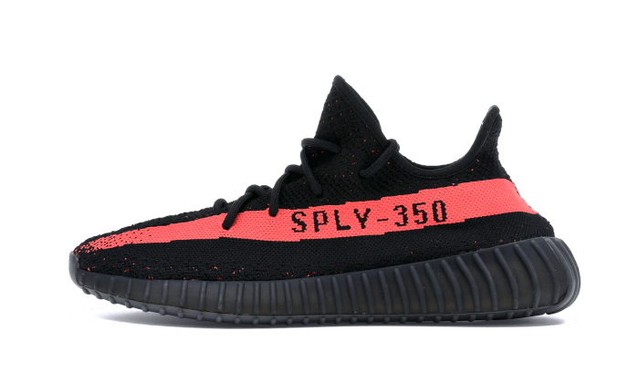 ADIDAS YEEZY BOOST 350 V2 BLACK RED Rdrop - Main Image