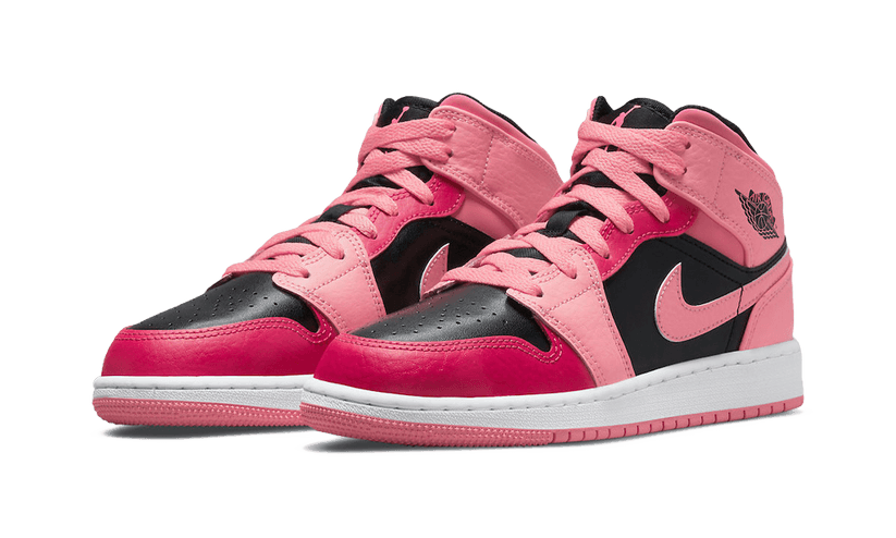 AIR JORDAN 1 MID CORAL CHALK (554725-662) - Rdrop