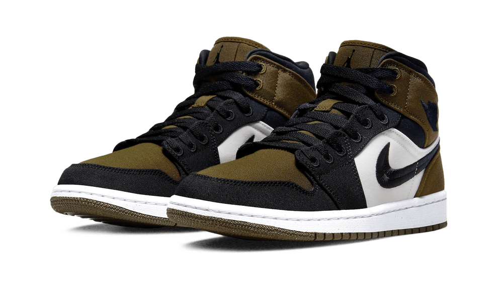 AIR JORDAN 1 MID SE LIGHT OLIVE (DV0427-301) - Rdrop