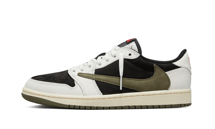 AIR JORDAN 1 RETRO LOW OG SP TRAVIS SCOTT MEDIUM OLIVE - Rdrop