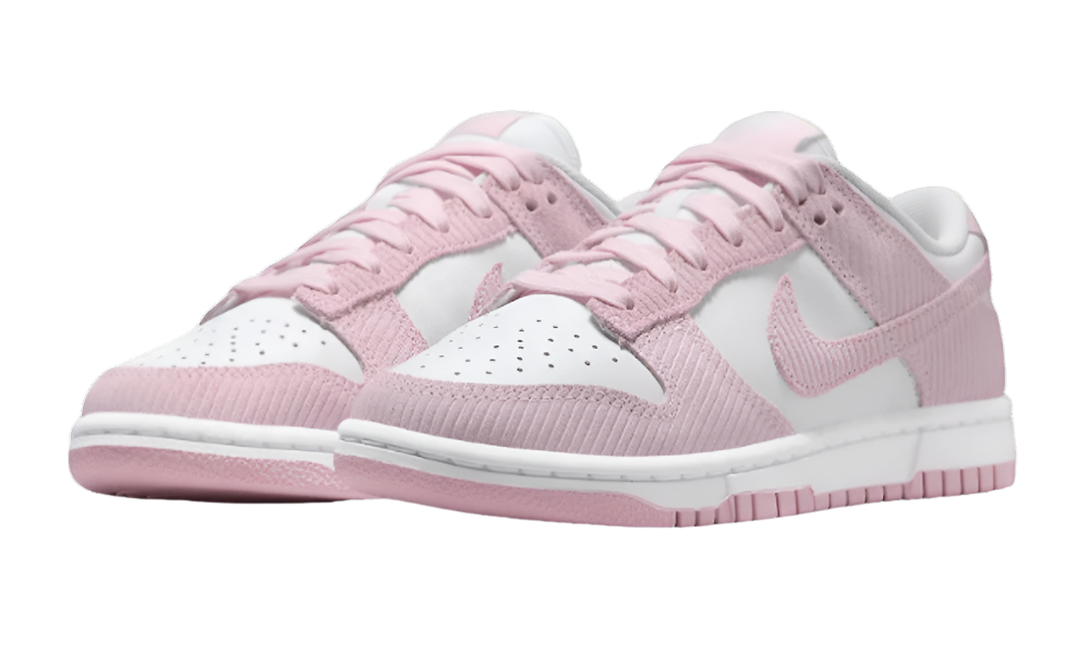 NIKE DUNK LOW PINK CORDUROY (FN7167-100) - Rdrop