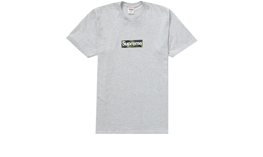 SUPREME BOX LOGO TEE (FW23) ASH GREY () - Rdrop
