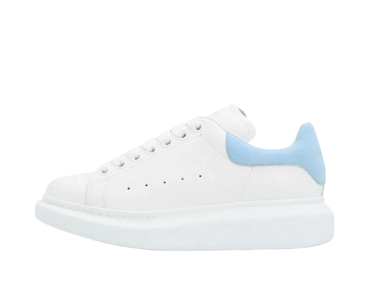 ALEXANDER MCQUEEN OVERSIZED SNEAKERS WHITE POWDER BLUE