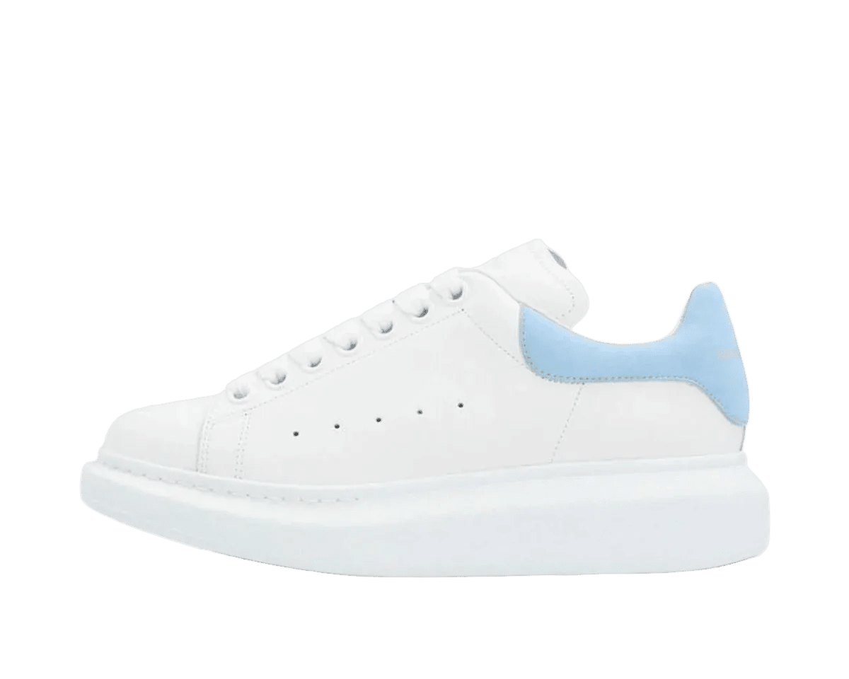 ALEXANDER MCQUEEN OVERSIZED SNEAKERS WHITE POWDER BLUE () - Rdrop