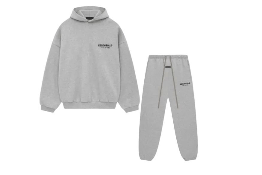 FEAR OF GOD ESSENTIALS FW24 LIGHT HEATHER FULL SET () - Rdrop