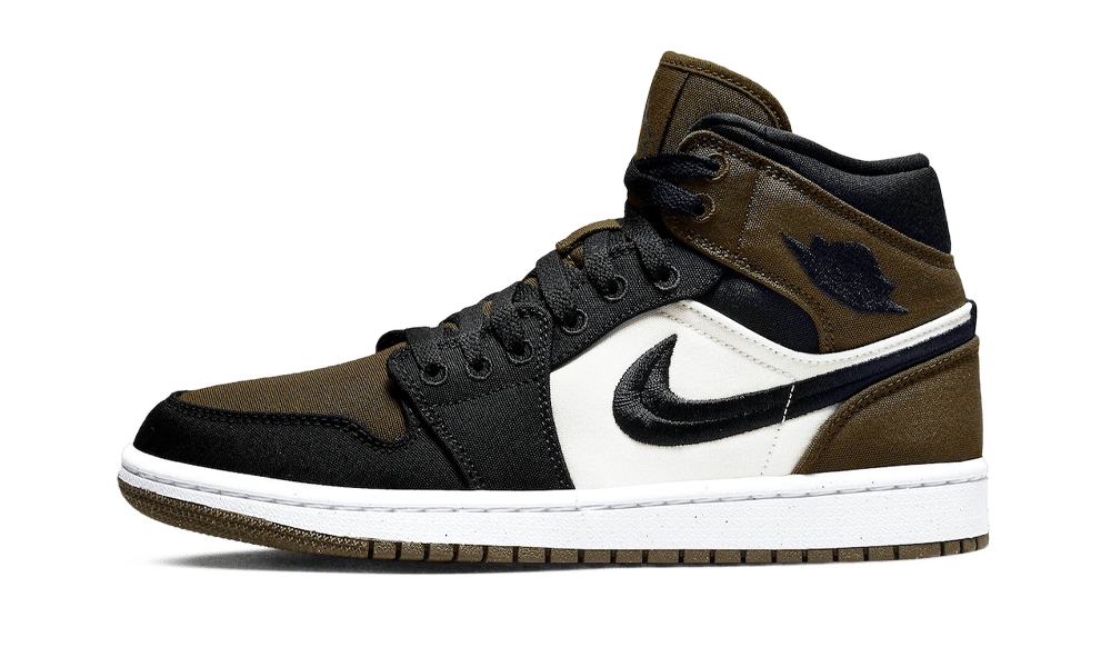 AIR JORDAN 1 MID SE LIGHT OLIVE (DV0427-301) - Rdrop