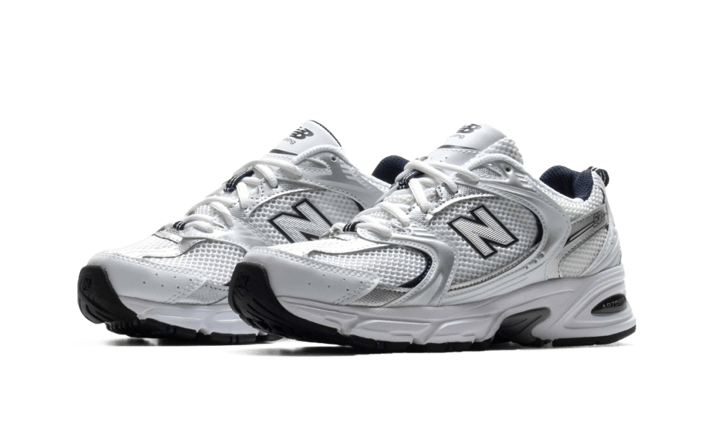 New Balance 530 White Silver Navy