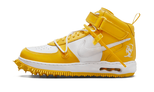 NIKE AIR FORCE 1 MID SP OFF-WHITE VARSITY MAIZE (DR0500-101) - Rdrop